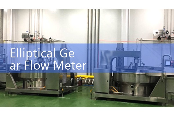 Elliptical gear flowmeter